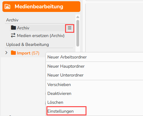 Screenshot des Fensters 